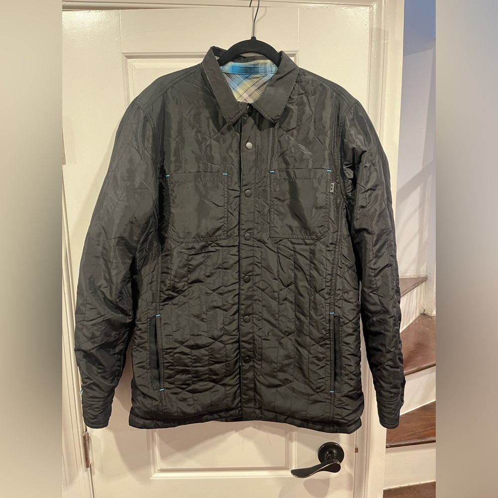 Mens Oakley reversible quilted jacket size L